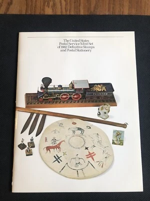 1982 Definitive Mint Set, Mounted NH In Booklet, Mint Free Shipping. - Image 1 of 4