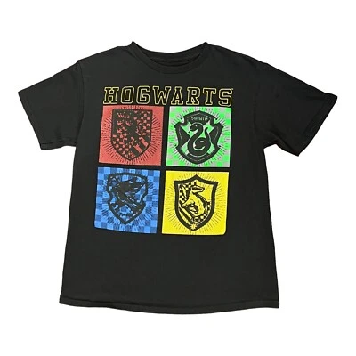 Camiseta Mundo Mágico de Harry Potter Niños Talla Grande 14-16 Casas Hogwarts Foto 1 de 4
