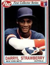 1990 Post Cereal  #10 Darryl Strawberry