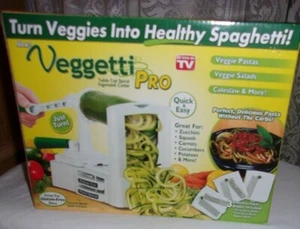 VEGGETTI PRO Spiral Cut Vegetables Fruit Slicing NEW IN BOX - Picture 1 of 4