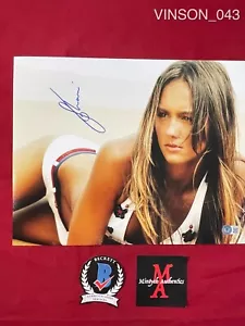SHARNI VINSON AUTOGRAPHED SIGNED 11x14 PHOTO! YOU'RE NEXT! BECKETT COA! BIKINI! - Picture 1 of 1