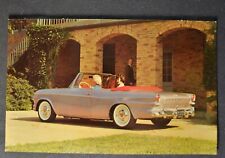 1962 Studebaker Lerche Cabrio Postkarte Broschüre Top Original 62