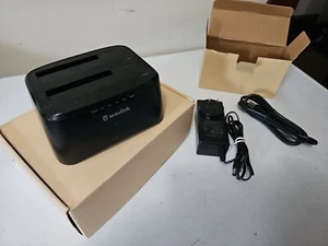 WAVLINK USB 3.0 SATA HDD SSD Docking Station Offline Clone 2.5"/3.5" Disco rigido - Foto 1 di 14