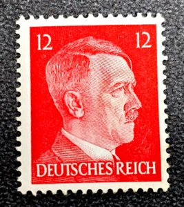 Timbre Allemagne Deutsches Reich Adolf Hitler 12 Pfennig 1941 Mi. n° 788 (33502) - Photo 1 sur 3