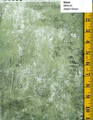 Tela de edredón Stonehenge 3940-31 algodón de Northcott Jasper Green Foto 1 de 4