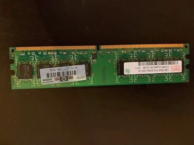 Hynix 1Gb DDR2 II 667Mhz PC2-5300 240pin Desktop RAM Memory HYMP512U64CP8-Y5 AB - Image 1 of 2