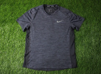 NIKE RUNNING DRI-FIT ORIGINAL TRAINING SPORT RUN MEN SHIRT JERSEY T-SHIRT SIZE L - Image 1 of 4