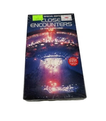 Vhs Close Encounters Of The Third Kind 1993 Movie New Sealed Special Edition 90s - Image 1 of 4