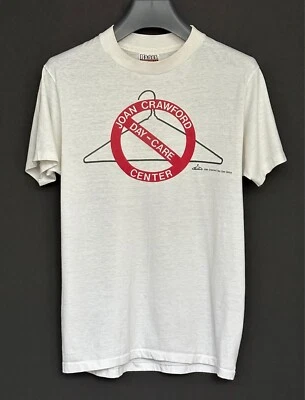 80s JOAN CRAWFORD Day-Care Center single stitch t-shirt - Image 1 of 4