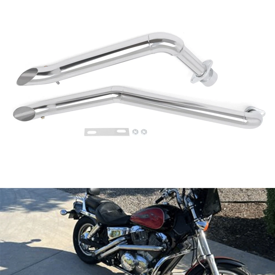 Silenciador de tubos de escape para Honda Shadow 1100 VT1100 Spirit Sabre ACE Tourer Foto 1 de 4