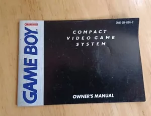 Nintendo Game Boy Compact Video Game System DMG-GB-USA-1 Manual Insert Only  - Picture 1 of 2