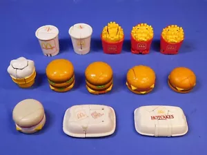 VINTAGE MCDONALDS CHANGEABLES LOT OF 13 TRANSFORMING 1980s FAST FOOD - Picture 1 of 2