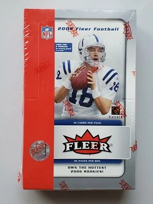 2006 Fleer Football Box 36 Packs Tomlinson, Witten, Cutler Autographs Sealed New - Image 1 of 4