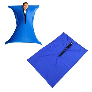 Dynamic Movement Sensory Body Sock For Kids Increased Spatial Awareness Blue DP3 - Picture 1 of 23