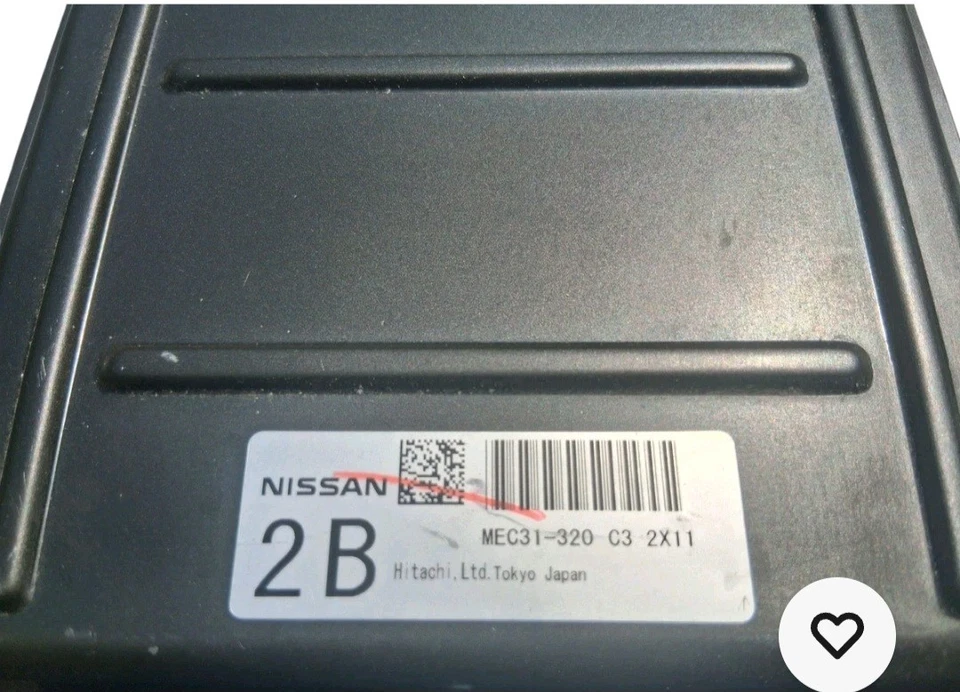 2003 日产探路者 /Infiniti QX4 ECU ECM PCM 发动机控制模块 MEC31-320 — 第 1/1 张图片