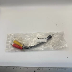 Pro-SIGNAL PSG03064 3.5mm Jack To 3 RCA Phono AV Cable Composite Stereo - Picture 1 of 4