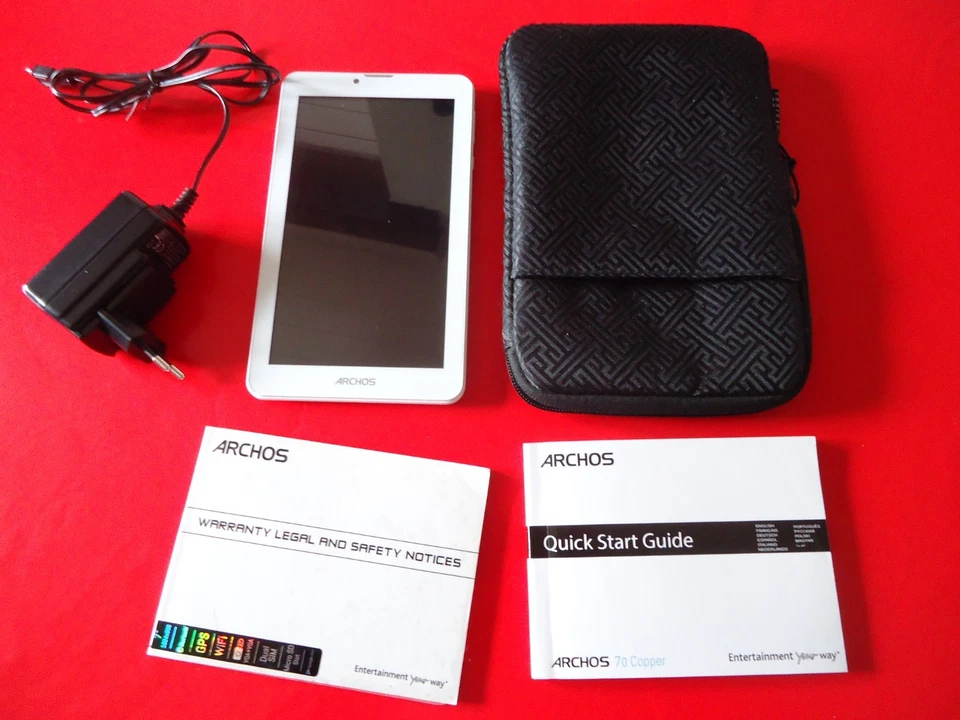TABLETTE "ARCHOS 70 COPPER" avec HOUSSE PROTECTION - Photo 1/3