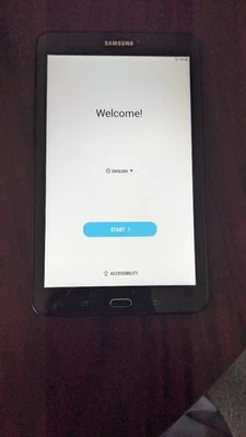Samsung Galaxy Tab E 8" 16GB Black SM-T377A WiFi/AT&T Unlockable Excellent - Image 1 of 4