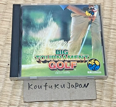 BIG TOURNAMENT GOLF Neo Geo CD SNK NCD 1996 - Image 1 of 4