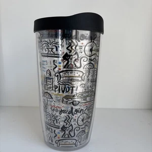 TERVIS Friends TV Show Series Tumbler Cup 16 Oz Clear Insulated Travel Mug - Picture 1 of 9