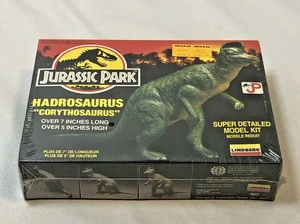 ✅ NEW UNOPENED: 1990 Jurassic Park "Hadrosaurus" Dinosaur Lindberg Scale Model - Picture 1 of 3