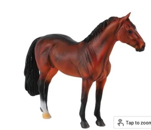 BREYER COLLECTA HORSE #88431 BAY HANOVERIAN STALLION Figurine NWT 1:20 SCALE - Picture 1 of 4
