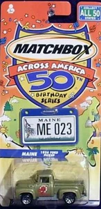 2002 Matchbox: 56 FORD PICKUP DELAWARE (grn) Across America 50th Birthday series - Picture 1 of 4