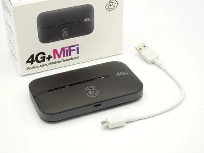 Three 4G Plus MiFi Mobile Broadband Hotspot Huawei E5783-330 - Cat7 LTE, 2400mAh - Image 1 of 3
