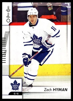2017-18 O-Pee-Chee #188 Zach Hyman Toronto Maple Leafs Hockey Card - Image 1 of 2