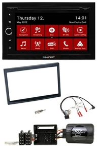 Blaupunkt Lenkrad DVD Bluetooth DAB 2DIN USB Autoradio für Citroen C2 C3 Berling - Bild 1 von 11
