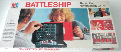 VINTAGE BATTLESHIP - MB GAMES (1975) - COMPLETE - Image 1 of 3