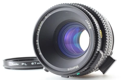 [EXC+5] MAMIYA A 80mm F2.8 N/L LENS SHUTTER FOR M645 1000S SUPER PRO TL JAPAN - Image 1 of 4
