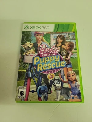 Barbie & Her Sisters Puppy Rescue Xbox 360 CIB Complete W/ Manual Tested  - Image 1 of 4