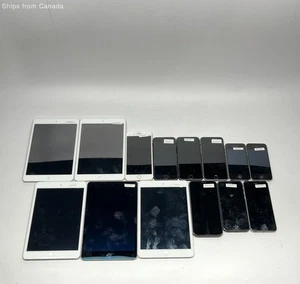 Lot d'iPads/iPhone Apple assortis (verrouillés/pièces détachées) - Photo 1 sur 7