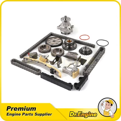 Timing Chain Water Pump Set for 1999-2006 Chevrolet Tracker Suzuki XL-7 2.7L V6 - Image 1 of 4