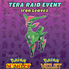 HOJAS DE HIERRO TERA RAID EVENTO ◡ POKEMON ESCARLATA Y VIOLETA � PARADOJA VIRIZON