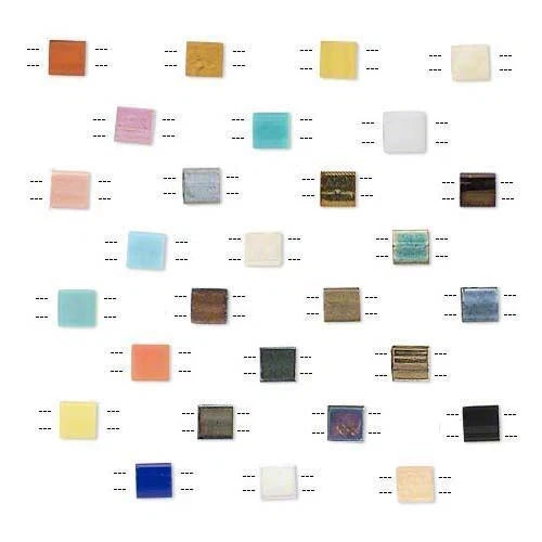 110 Opaque Color Miyuki Two Hole 5mm Flat Square Tila Glass Japanese Seed Beads - Image 1 of 1
