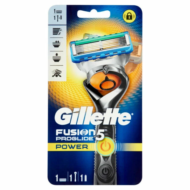Gillette Fusion Proglide Power Rasoio da Uomo con Tecnologia Flexball