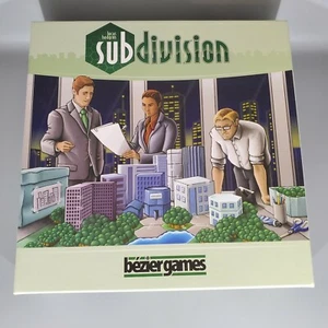 Lucas Hedgren Subdivision Board Game Family Friends 13 + Bezier Games COMPLETE - Picture 1 of 8