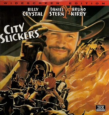 City Slickers Laserdisc 1991 Movie Billy Crystal Daniel Stern, Near Mint Cond. - Image 1 of 2