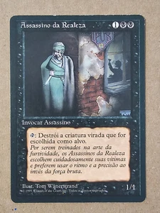 Royal Assassin -FBB 4th edition - Portuguese Language -Lightly Played Condition - Picture 1 of 2