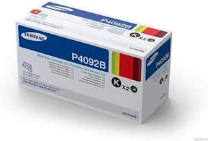 Cartuchos de tóner Samsung SU391A CLT-P4092B, negros, paquete de 2 - Imagen 1 de 2