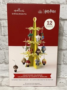 Harry Potter Sello Calendario de Adviento Miniatura Árbol de Navidad Adornos NUEVOS - Imagen 1 de 2