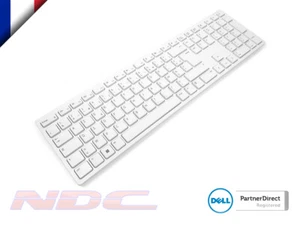 Dell KM5221W FRENCH White Pro Wireless Keyboard with USB Dongle (Refurb) - Picture 1 of 2