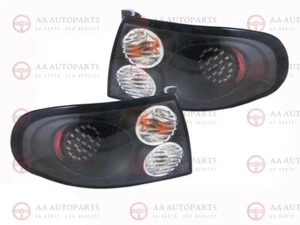 Black Led Altezza Tail Lights Pair For Holden Commodore VT VX Sedan HSV Monaro - Picture 1 of 4