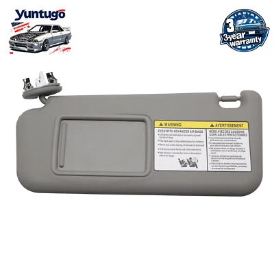 For Toyota RAV4 2006-2012 Left LH Driver Side Sun Visor Left Gray Shade Shield Foto 1 de 4