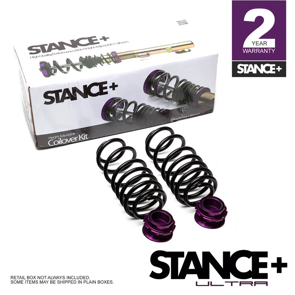 Stance+ Height Adjustable Rear Springs Audi TT 8J 1.8TFSi Coupe 2006-2014 - Image 1 of 1