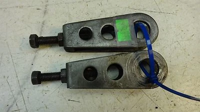 Kawasaki KZ750 KZ 750 LTD 1980 K497' juego de ajustadores de rueda trasera par Foto 1 de 3