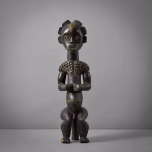 Male Fang Byeri Standing Reliquary Figure Gabon - Picture 1 of 12
