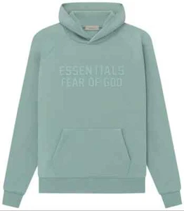 Auténtica sudadera con capucha Fear Of God Essentials sicómoro - Imagen 1 de 2